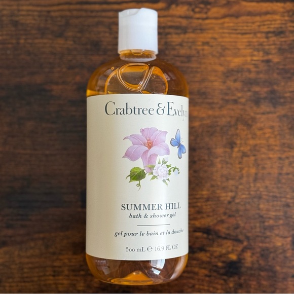 Crabtree & Evelyn Summer Hill Bath & Shower Gel Body Wash 16.9 fl oz - Picture 3 of 4